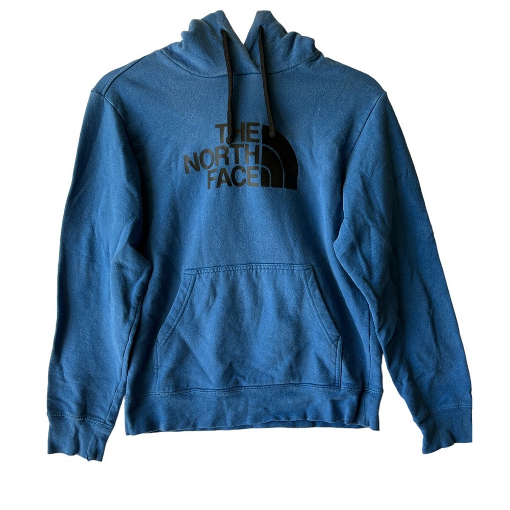 The North Face Adult Pullover Hoodie Sweatshirt Size S/P Blue